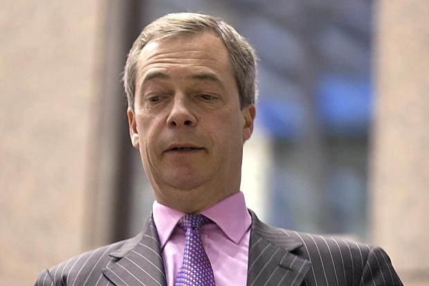 UKIP leader Nigel Farage